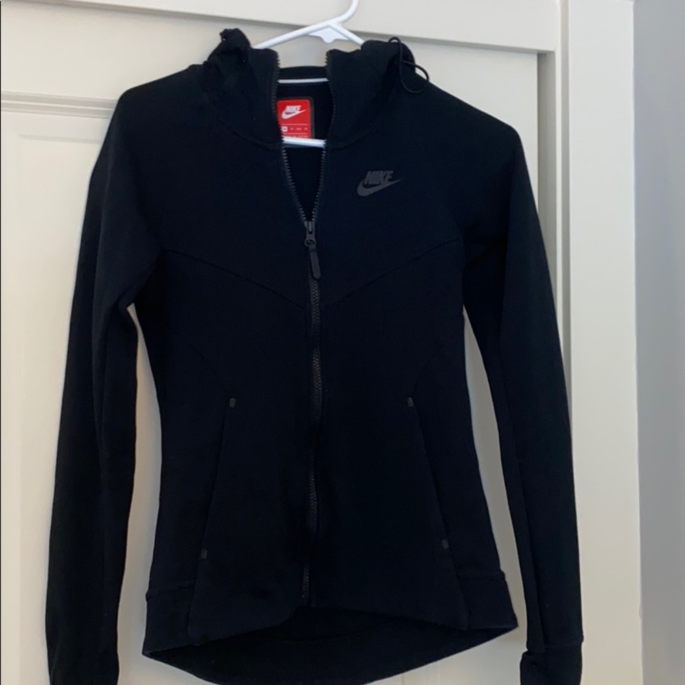 Black Nike zip-up